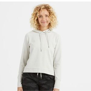 Vuori halo hoodie in dove grey - small - excellent condition